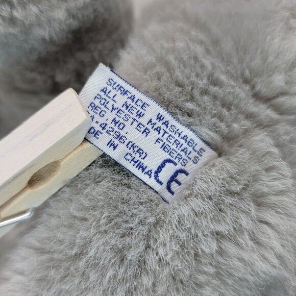 A&A Hand Puppet Elephant Plush Toy Gray Floppy Ears Circus Safari Full Body VTG - Picture 10 of 10